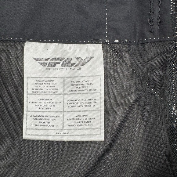 FLY RACING Over the Boot Pant Womens BLACK/WHITE Atv Off Road zip off‎ - 11/12 - Picture 15 of 16